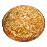 Shredded Chicken Pizza 