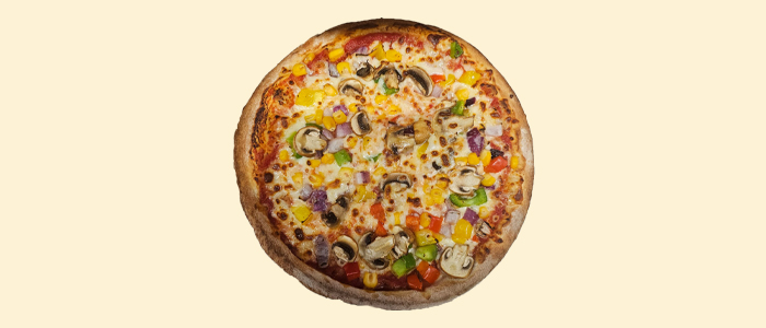 Vegetarian Pizza  10" 