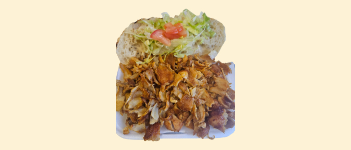Chicken Shawarma Kebab  Regular 