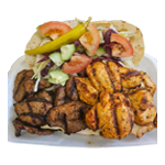 Chicken Shish & Lamb Shish Combo 