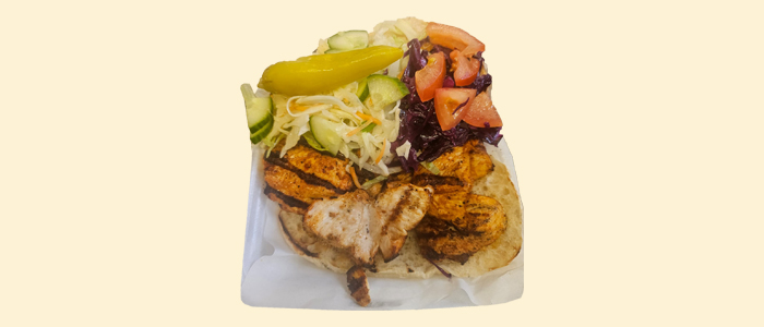 Doner, Chips & Cheese  Large 