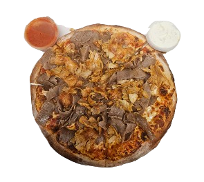 Mixed Donner Pizza 