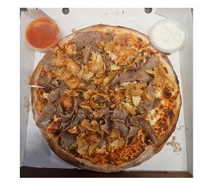 Mixed Donner Pizza  10" 