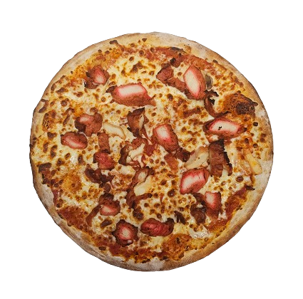 Chicken Pakora Pizza 